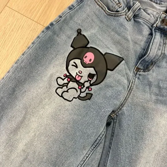 Kuromi jeans women’s size 5 hot topic - Picture 8 of 8